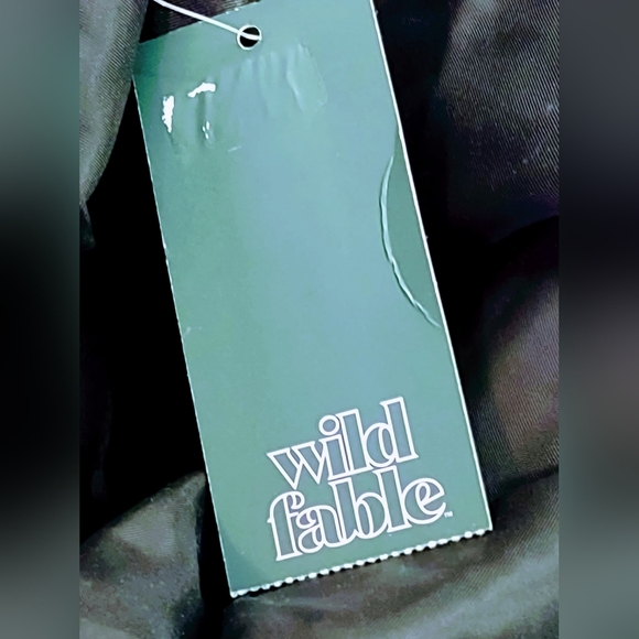 RETRO STYLE BLACK VEGAN LEATHER SNAP SIDE POCKETS WOMEN'S JACKET SIZE L - Picture 8 of 8